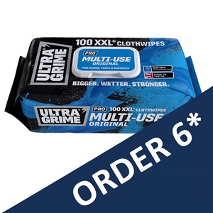 ULTRA GRIME MULTI-USE ORIGINAL WIPES (BLUE) 100no