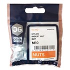 Bagged Hex Nylon Insert Nuts - BZP