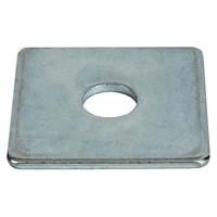 Square Plate Washers - BZP